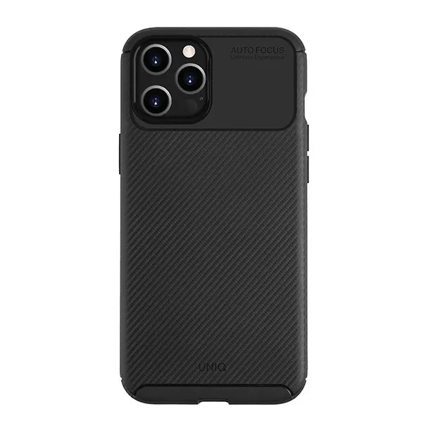 Etui UNIQ Hexa na iPhone 12 Pro Max - czarne