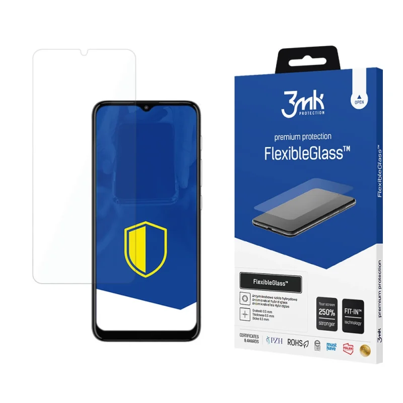 Szkło hybrydowe 3mk FlexibleGlass™ na Motorola Moto E20