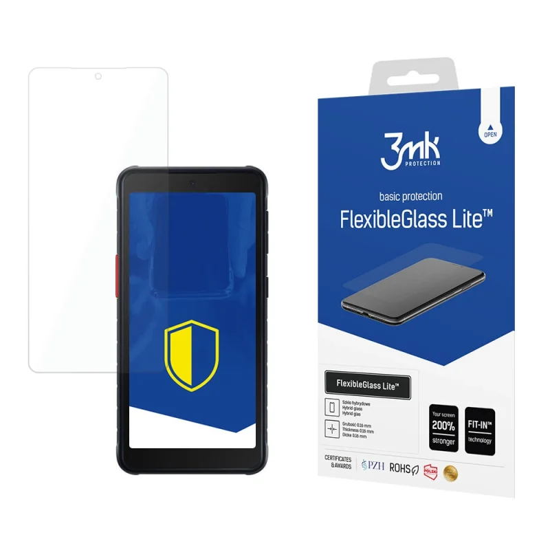 Szkło hybrydowe 3mk FlexibleGlass Lite™ na Samsung Galaxy Xcover 5