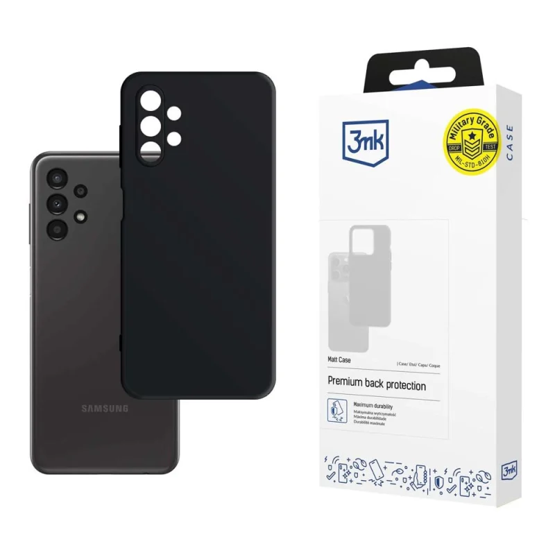 Etui 3mk Matt Case na Samsung Galaxy A13 4G - czarne