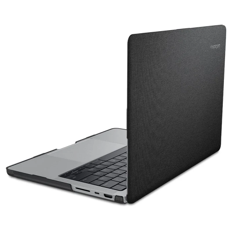 Etui Spigen Urban Fit na Macbook Pro 16'' 2021-2023 - czarne - obrazek 6