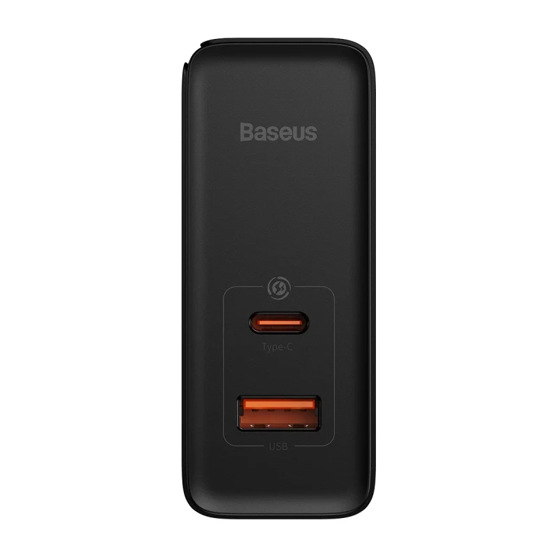 Baseus GaN5 Pro szybka uniwersalna ładowarka sieciowa GaN USB Typ C / USB 100W PD3.0, QC4.0+, AFC czarny (CCGP090201) - obrazek 7