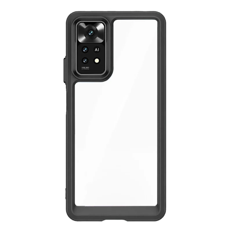 Etui silikonowe Outer Space Case do Xiaomi Poco M4 Pro 5G - czarne