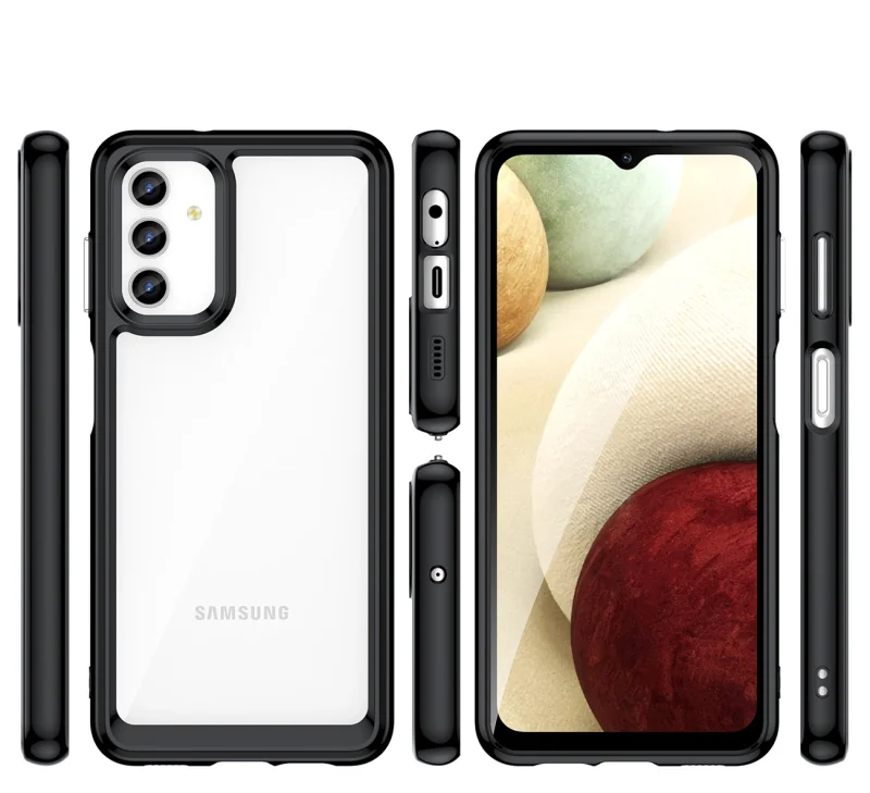 Outer Space Case etui Samsung Galaxy A13 5G pokrowiec z elastyczną ramką przezroczyste - obrazek 7