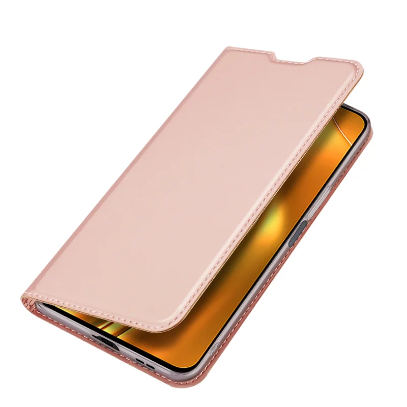 Dux Ducis Skin Pro kabura etui pokrowiec z klapką Xiaomi Poco F4 5G różowy - obrazek 4