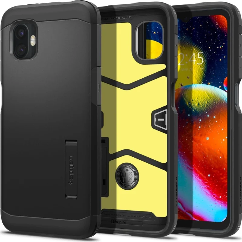 Etui Spigen Tough Armor na Samsung Galaxy XCover 6 Pro - czarne