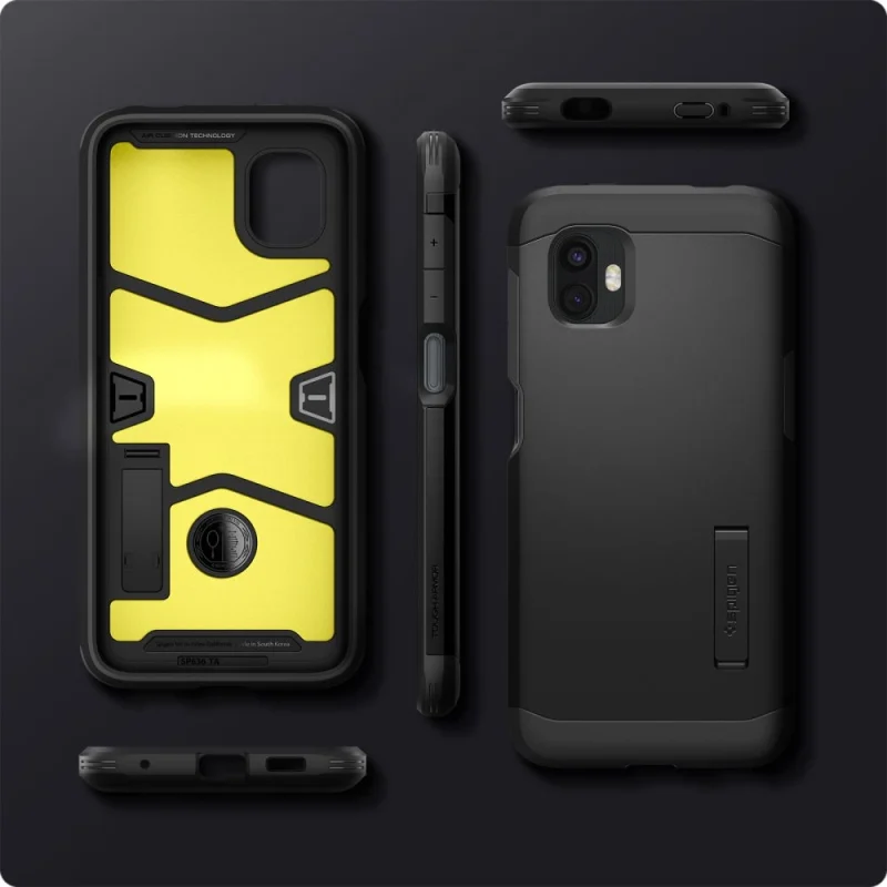 Etui Spigen Tough Armor na Samsung Galaxy XCover 6 Pro - czarne - obrazek 12