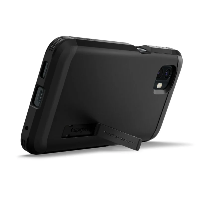 Etui Spigen Tough Armor na Samsung Galaxy XCover 6 Pro - czarne - obrazek 5