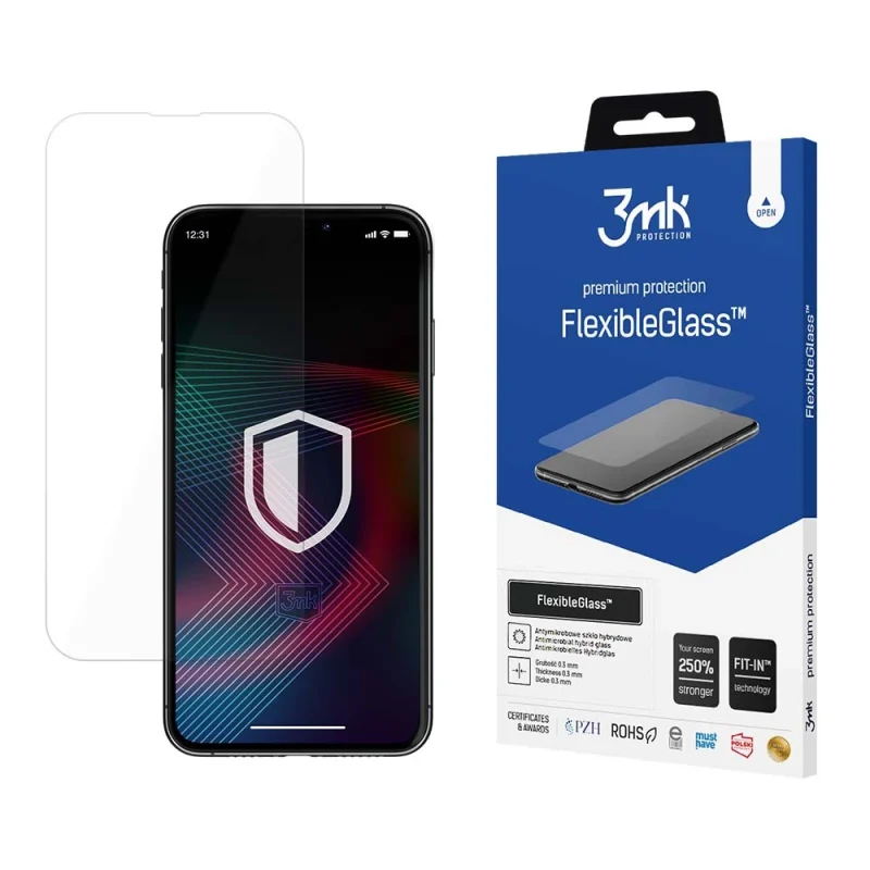 Szkło hybrydowe 3mk FlexibleGlass™ na iPhone 14 Plus / iPhone 14 Pro Max