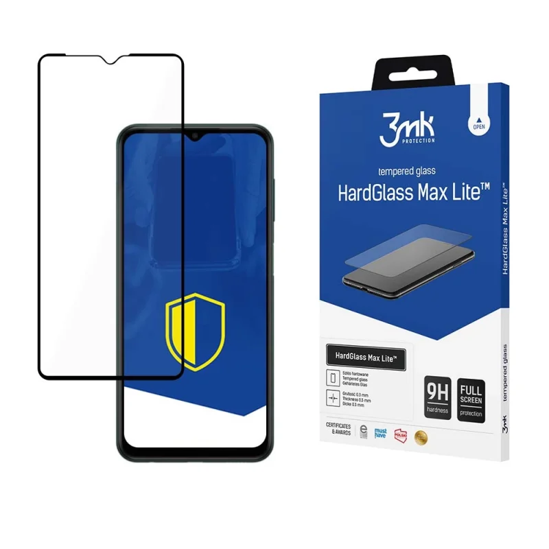 Szkło 9H 3mk HardGlass Max Lite™ na Samsung Galaxy M13 4G