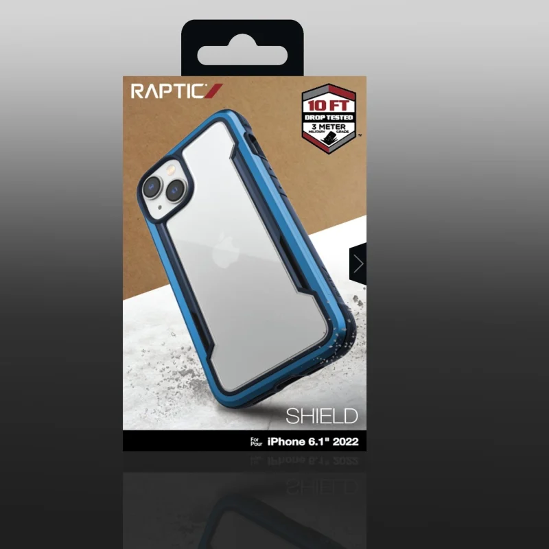 Raptic X-Doria Shield Case etui iPhone 14 pancerny pokrowiec niebieski - obrazek 9