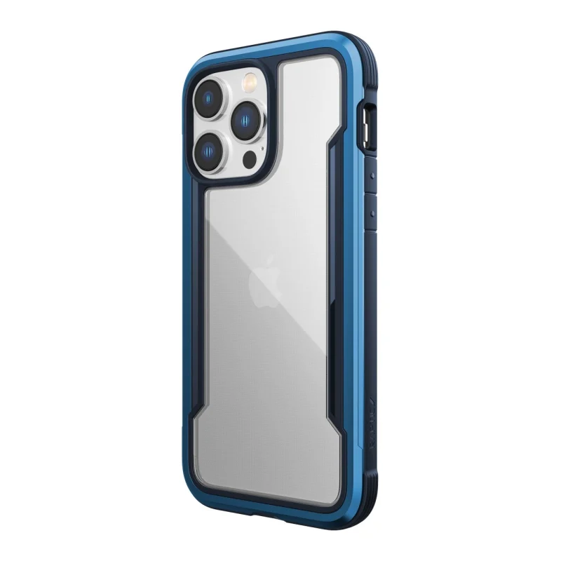 Raptic X-Doria Shield Case etui iPhone 14 Pro Max pancerny pokrowiec niebieski - obrazek 7