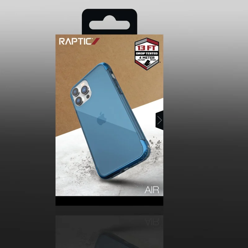 Raptic X-Doria Air Case etui iPhone 14 Pro Max pancerny pokrowiec niebieski - obrazek 3