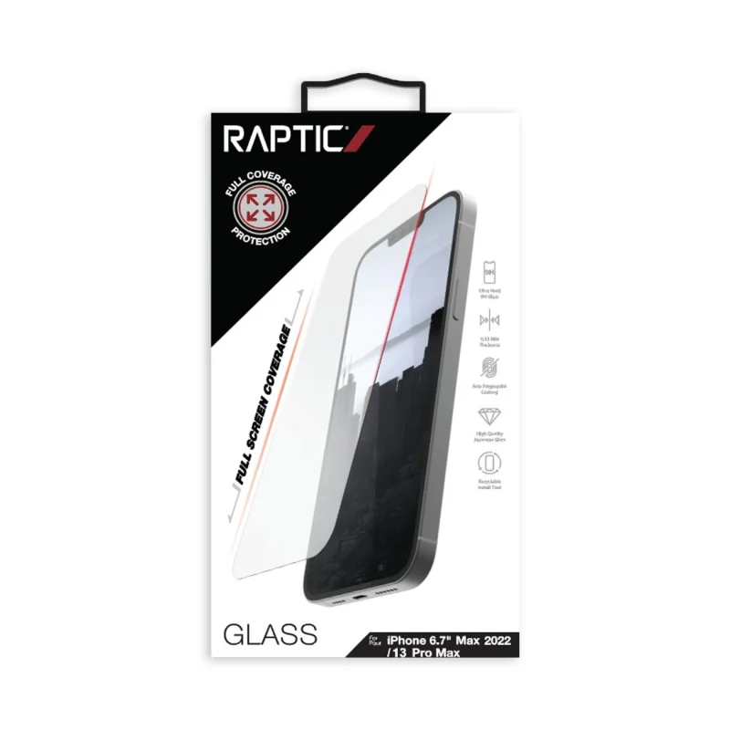 Raptic X-Doria Full Glass szkło hartowane iPhone 14 Plus na cały ekran - obrazek 3