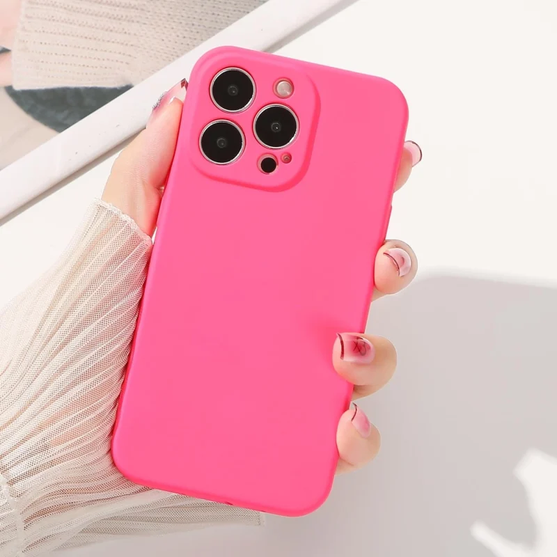 Silicone case etui iPhone 14 Plus silikonowy pokrowiec miętowozielone - obrazek 9