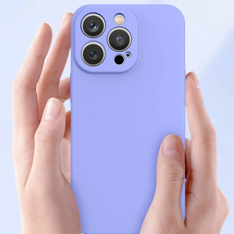 Silicone case etui Xiaomi Redmi Note 11 Pro 5G / 11 Pro / 11E Pro silikonowy pokrowiec jasnoniebieskie - obrazek 4