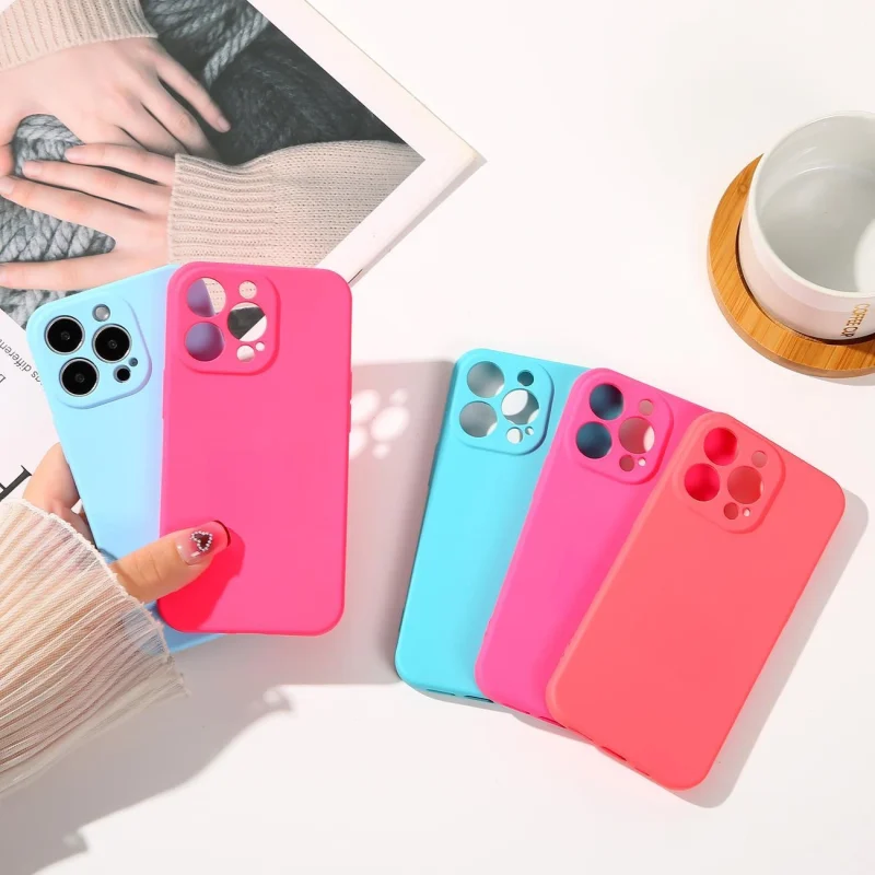 Silicone case etui Xiaomi Redmi Note 11 Pro 5G / 11 Pro / 11E Pro silikonowy pokrowiec zielone - obrazek 13