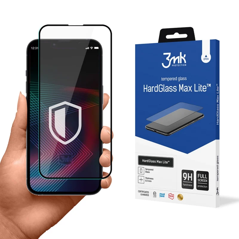 Szkło 9H 3mk HardGlass Max Lite™ na iPhone 14 Pro Max