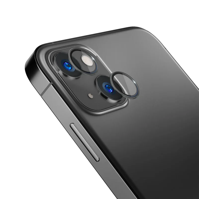 Osłona aparatu 3mk Lens Protection Pro na iPhone 14 - grafitowa - obrazek 2