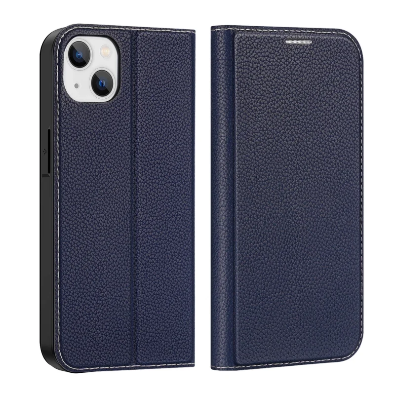 Dux Ducis Skin X2 etui do iPhone 14 Plus pokrowiec z magnetyczną klapką niebieski - obrazek 2