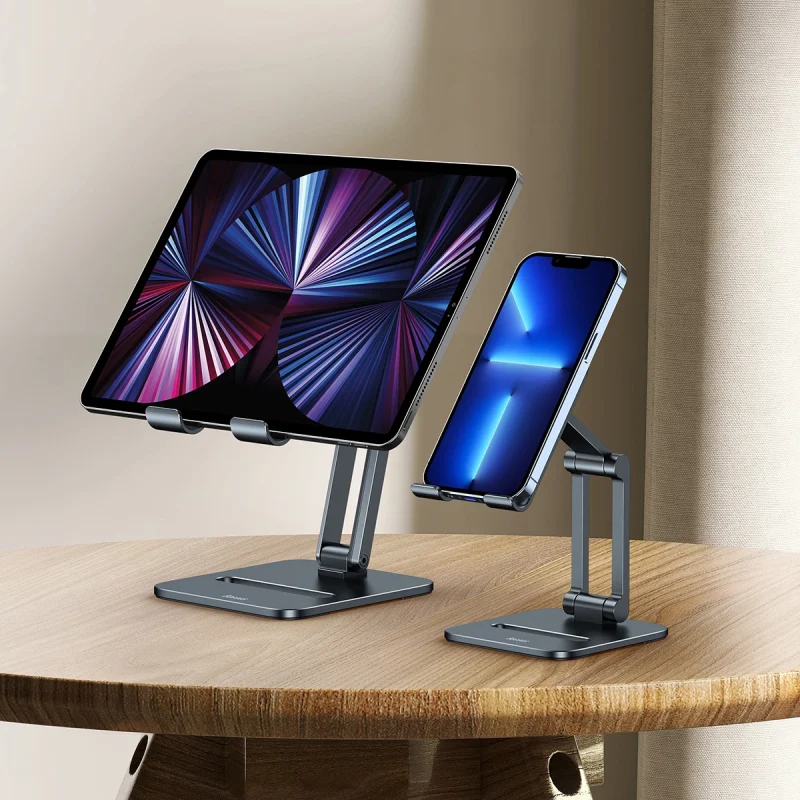 Baseus Desktop Biaxial Foldable podstawka/stojak metalowy do tabletu szary (LUSZ000113) - obrazek 8