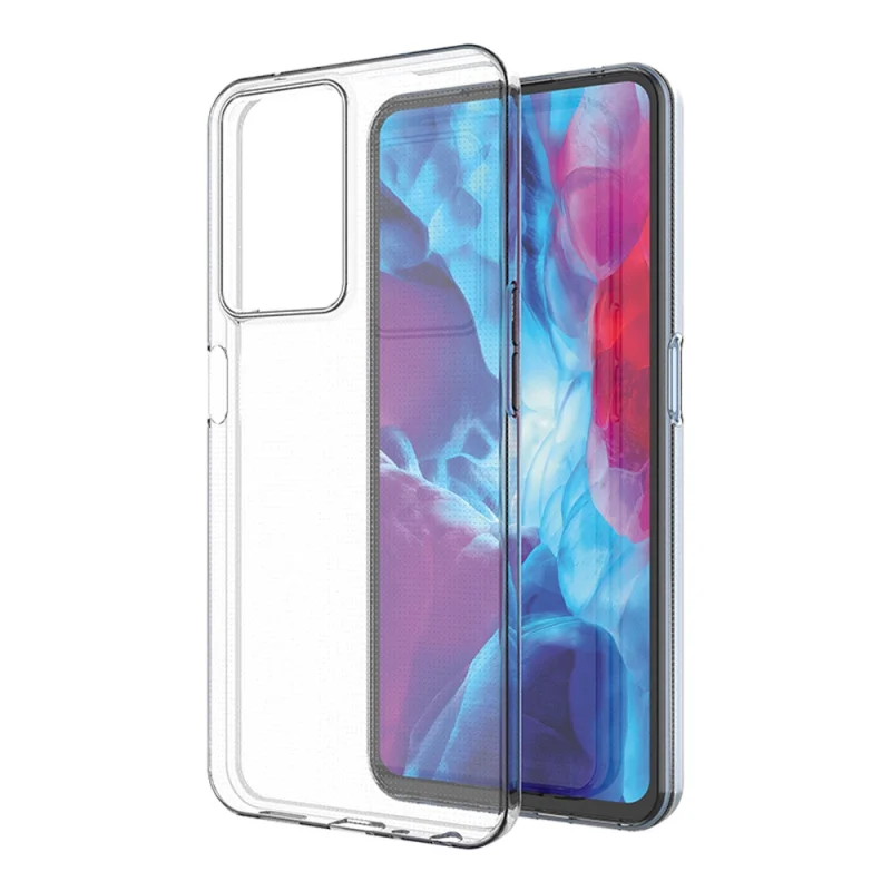 Ultra Clear 0.5mm etui Oppo A57 5G / A57 / A77 5G / A77 / K10 5G, Realme V23 5G / Narzo 50 5G / Q5i 5G cienki pokrowiec przezroczyste - obrazek 5