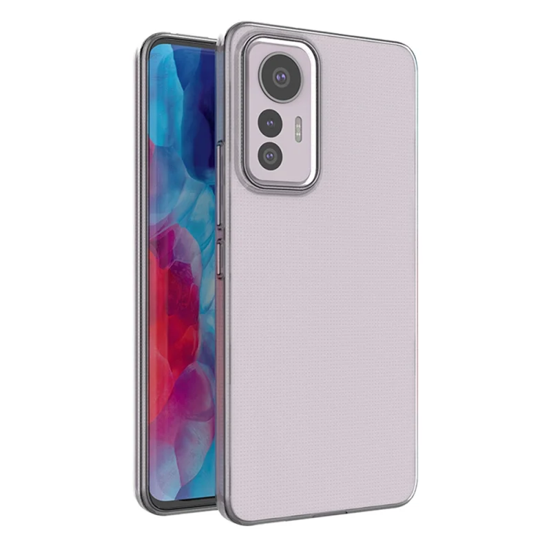 Ultra Clear 0.5mm etui Xiaomi 12 Lite cienki pokrowiec przezroczyste - obrazek 3