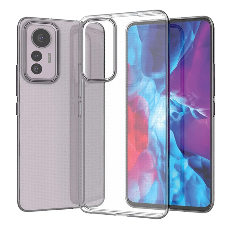 Ultra Clear 0.5mm etui Xiaomi 12 Lite cienki pokrowiec przezroczyste - obrazek 5