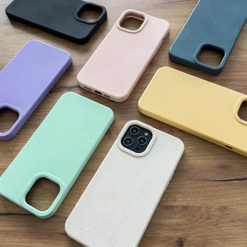 Eco Case etui iPhone 14 Pro Max silikonowy degradowalny pokrowiec różowe - obrazek 7