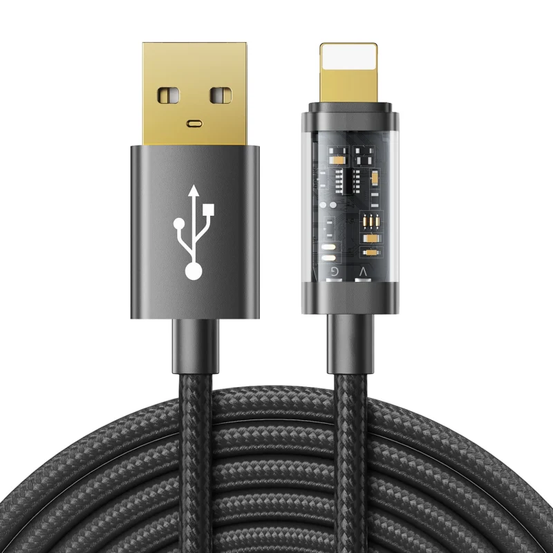 Kabel Joyroom S-UL012A20 USB-A / Lightning 2.4A 20W 2m - czarny