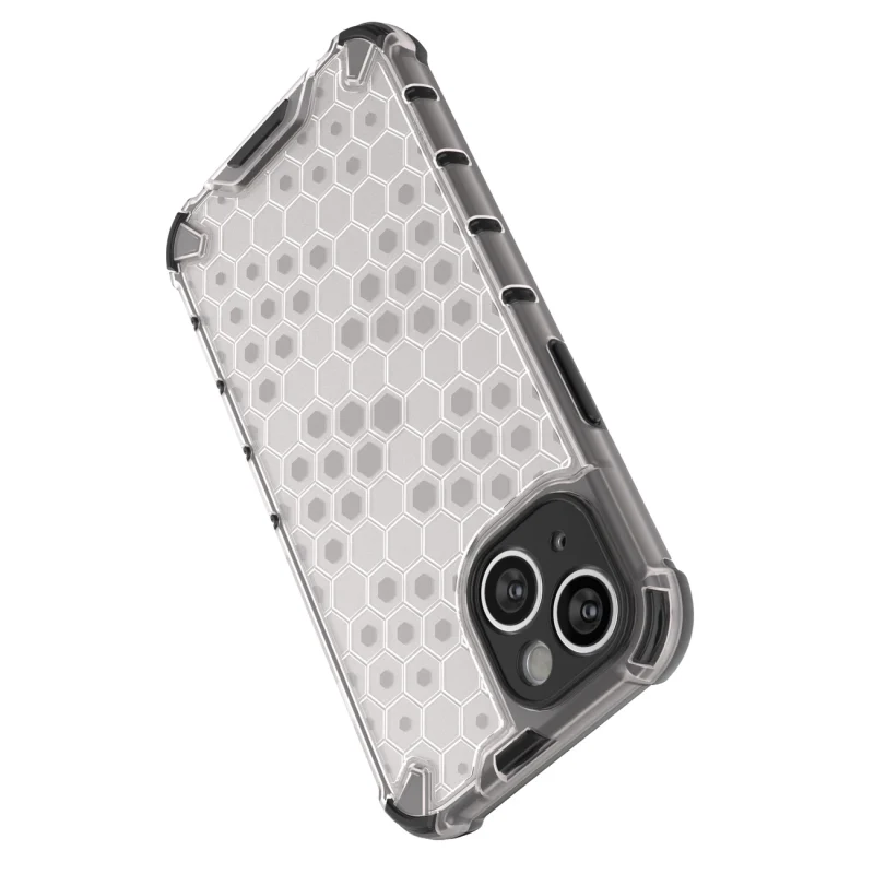 Honeycomb etui iPhone 14 pancerny hybrydowy pokrowiec czarne - obrazek 12