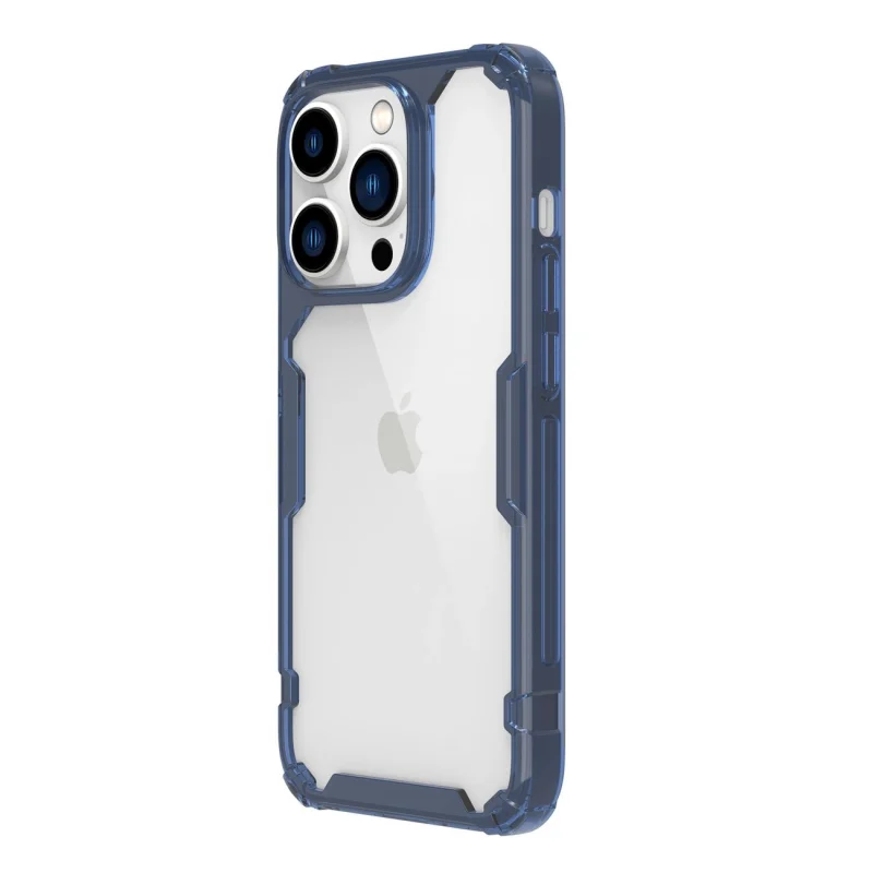 Nillkin Nature Pro etui iPhone 14 Pro pancerna obudowa pokrowiec niebieski - obrazek 3