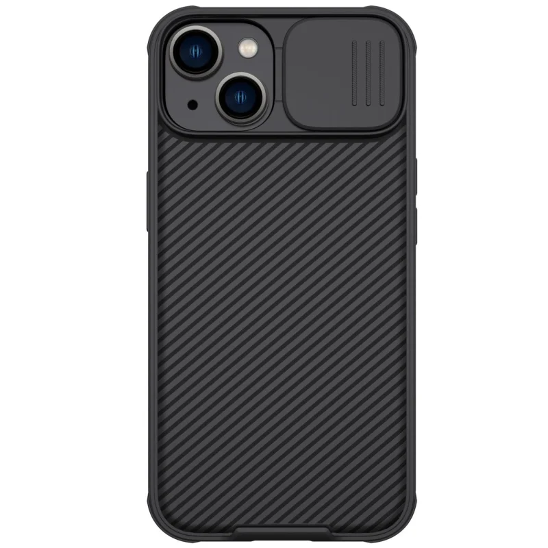 Nillkin CamShield Pro Case etui iPhone 14 / iPhone 13 pancerny pokrowiec osłona na aparat kamerę czarny