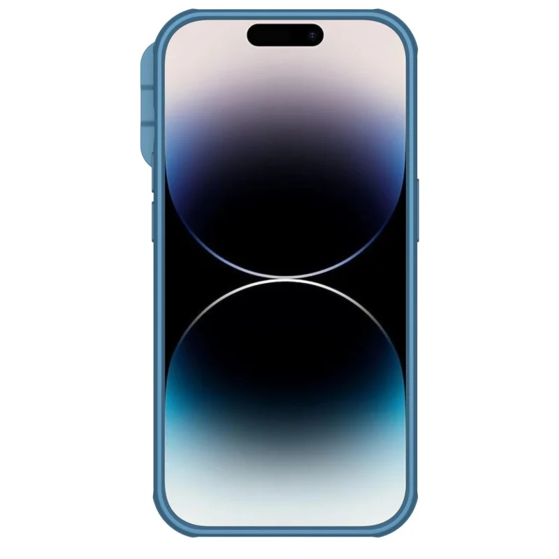 Nillkin CamShield Pro Case etui iPhone 14 Pro pancerny pokrowiec osłona na aparat kamerę niebieski - obrazek 6