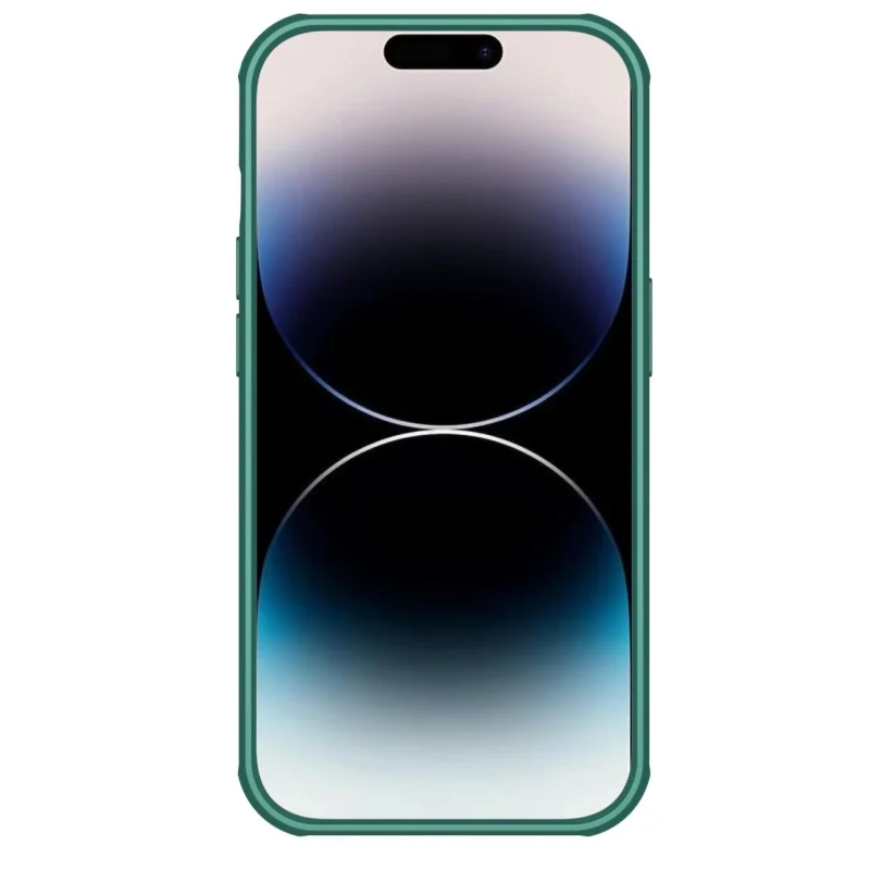 Nillkin CamShield Pro Case etui iPhone 14 Pro Max pancerny pokrowiec osłona na aparat kamerę zielony - obrazek 3