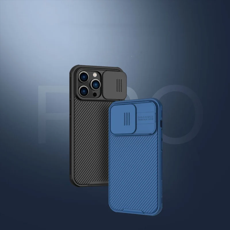 Nillkin CamShield Pro Case etui iPhone 14 Pro Max pancerny pokrowiec osłona na aparat kamerę zielony - obrazek 7