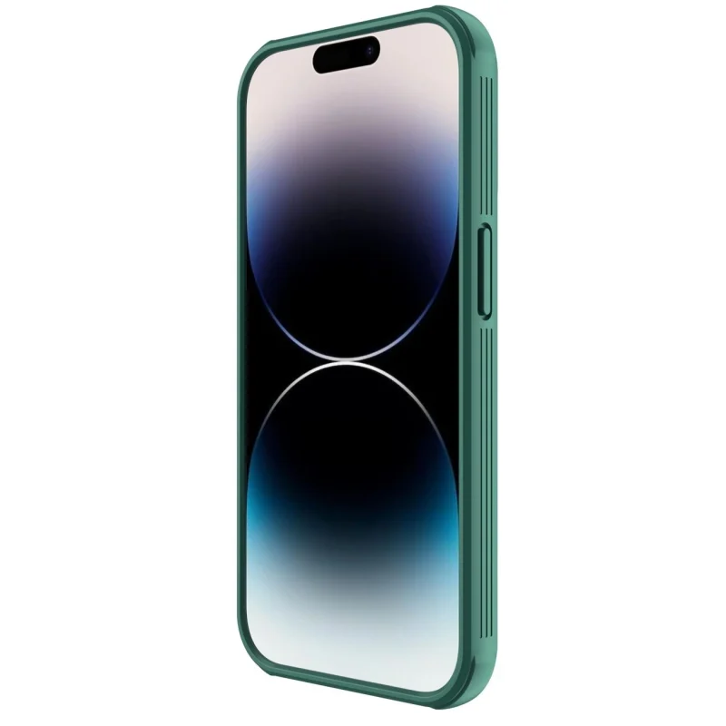 Nillkin CamShield Pro Case etui iPhone 14 Pro Max pancerny pokrowiec osłona na aparat kamerę zielony - obrazek 9