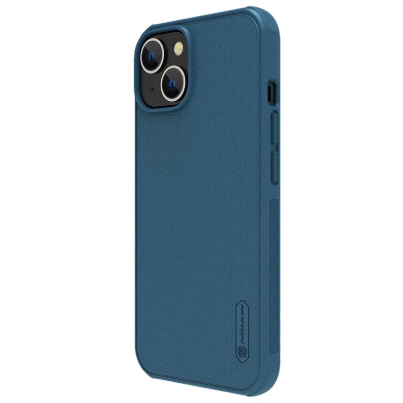 Nillkin Super Frosted Shield Pro etui iPhone 14 Plus pokrowiec na tył plecki niebieski - obrazek 2