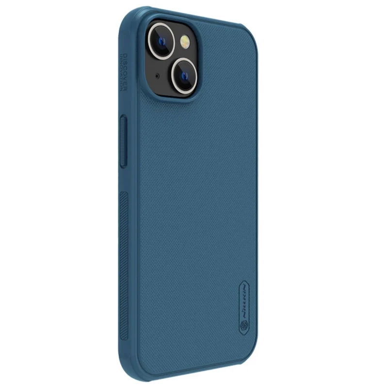 Nillkin Super Frosted Shield Pro etui iPhone 14 Plus pokrowiec na tył plecki niebieski - obrazek 6