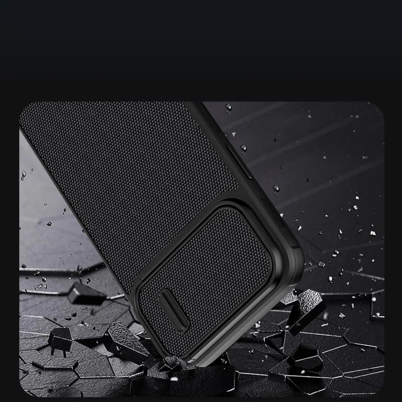 Nillkin Textured S Case etui iPhone 14 pancerny pokrowiec z osłoną na aparat zielony - obrazek 8