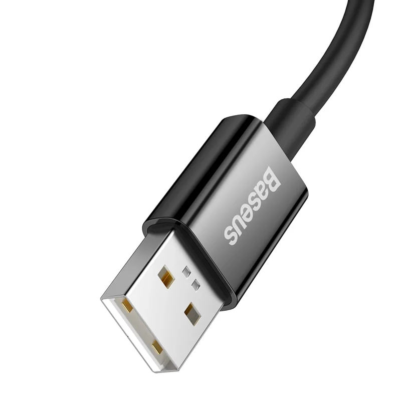 Baseus Superior Series kabel SUPERVOOC USB-A do USB-C 65W 1m czarny - obrazek 3