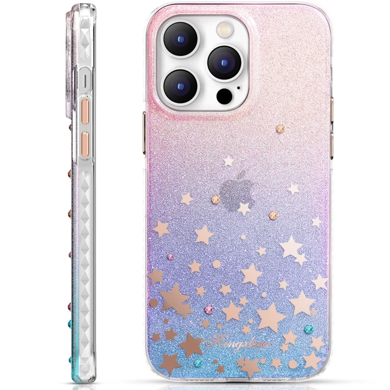 Kingxbar Heart Star Series etui iPhone 14 Plus etui w gwiazdki zodiac - obrazek 9