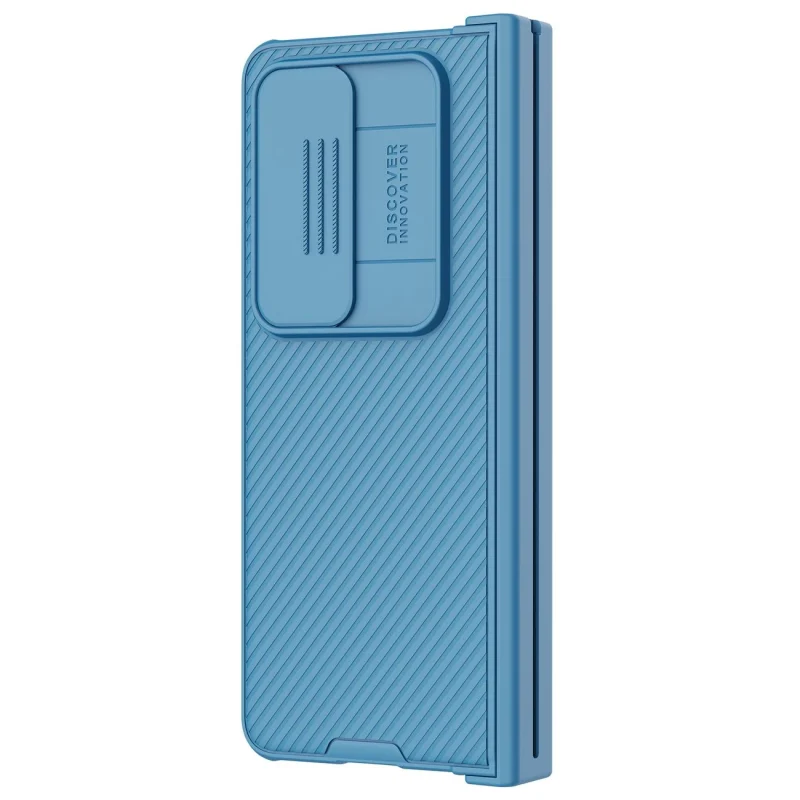 Nillkin CamShield Pro Case (simple) etui Samsung Galaxy Z Fold 4 pokrowiec z osłoną na aparat niebieskie - obrazek 3