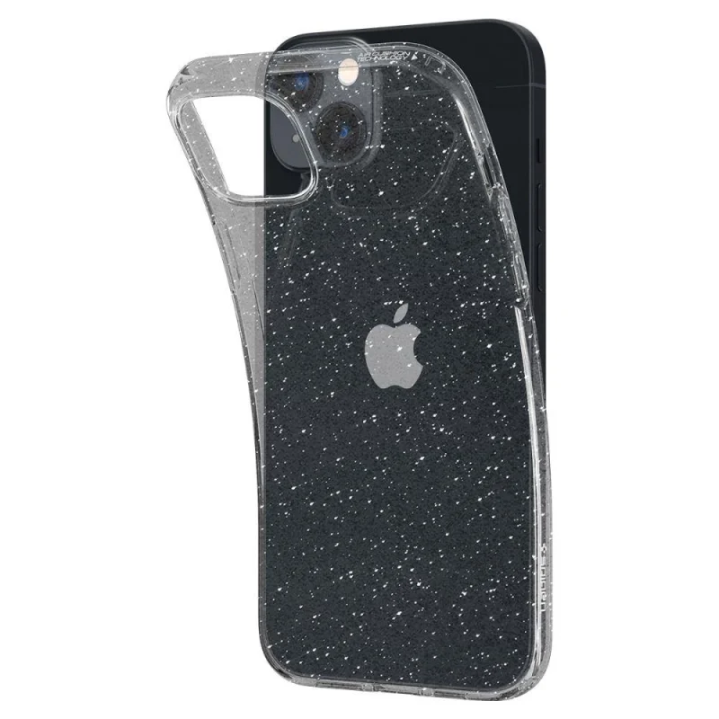 Etui Spigen Liquid Crystal na iPhone 14 Plus - przezroczysto-brokatowe - obrazek 6