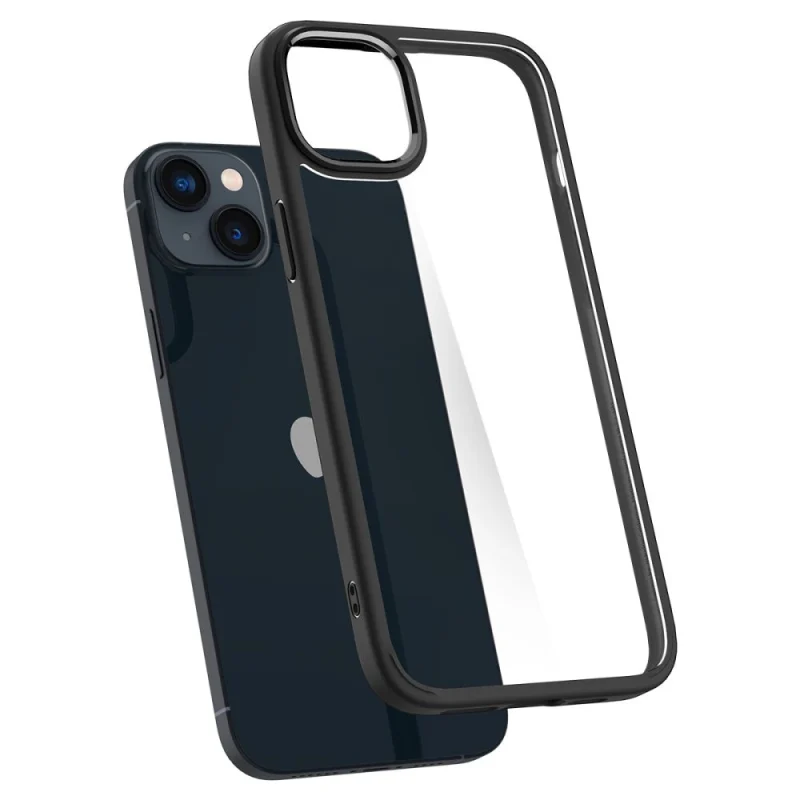 Etui Spigen Ultra Hybrid na iPhone 14 Plus - czarny mat - obrazek 6