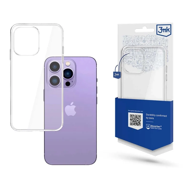 Etui 3mk Clear Case na iPhone 14 Pro Max - przezroczyste