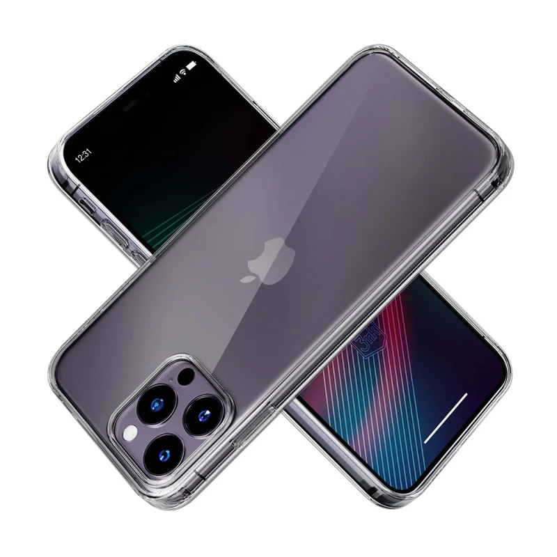 Etui 3mk Clear Case na iPhone 14 Pro Max - przezroczyste - obrazek 7