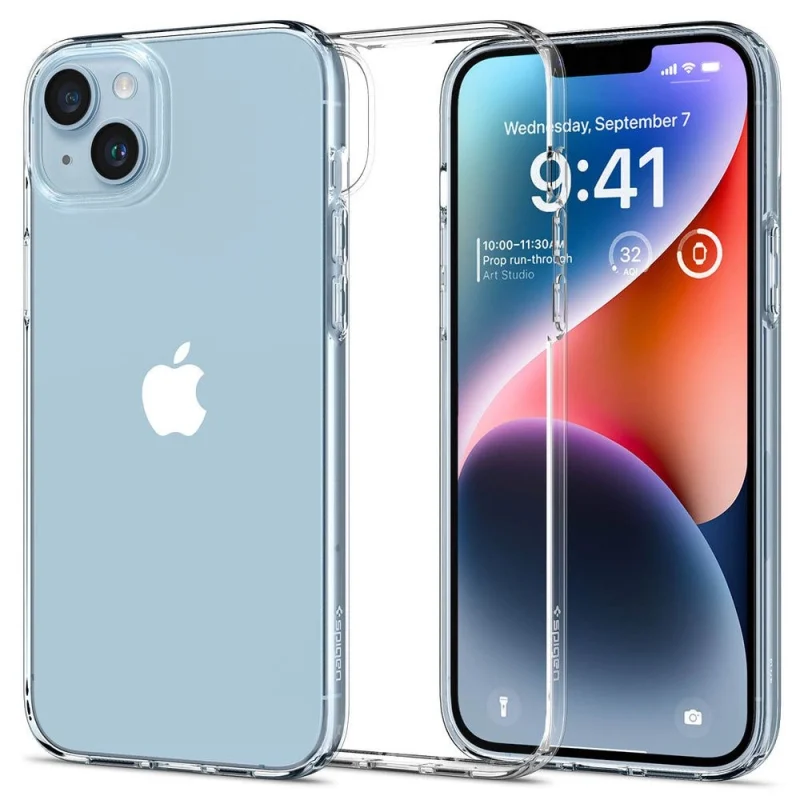 Etui Spigen Liquid Crystal na iPhone 14 - przezroczyste