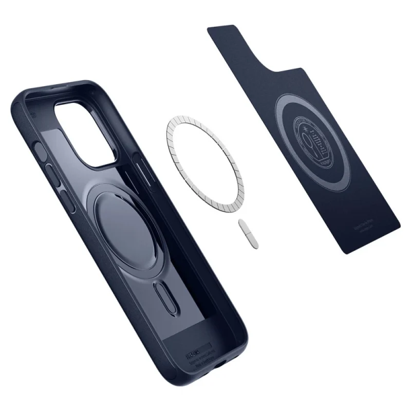 Etui Spigen Mag Armor na iPhone 14 Pro Max - niebieskie - obrazek 5