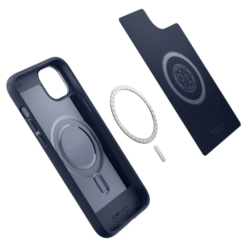 Etui Spigen Mag Armor na iPhone 14 Plus - niebieskie - obrazek 5